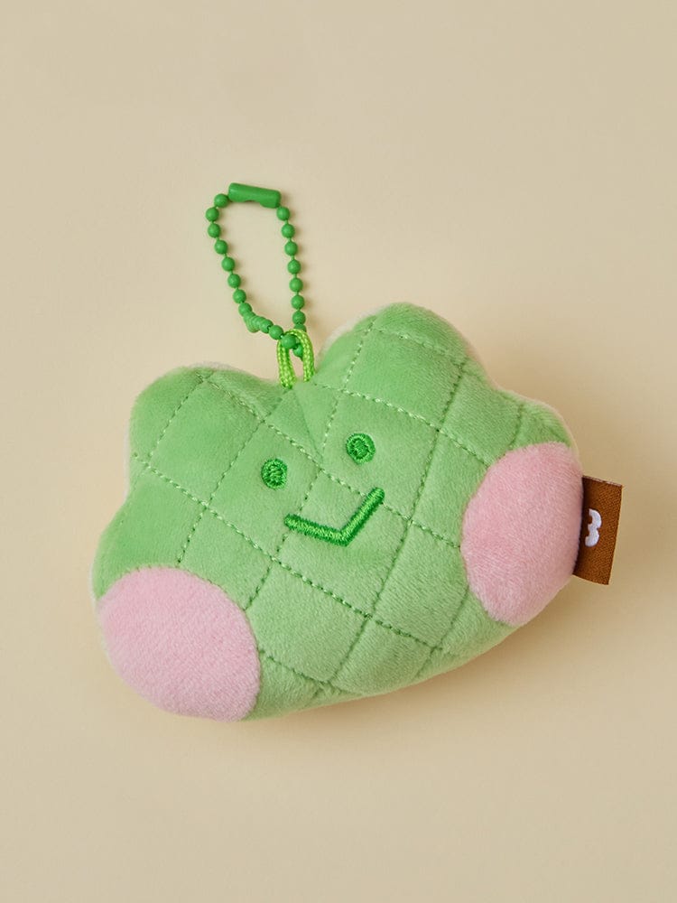 LINE FRIENDS KEYRING_ 메론빵 레니니 [패밀리세일] 라인프렌즈 미니니 디저트카페 레니니 메론빵 인형 키링