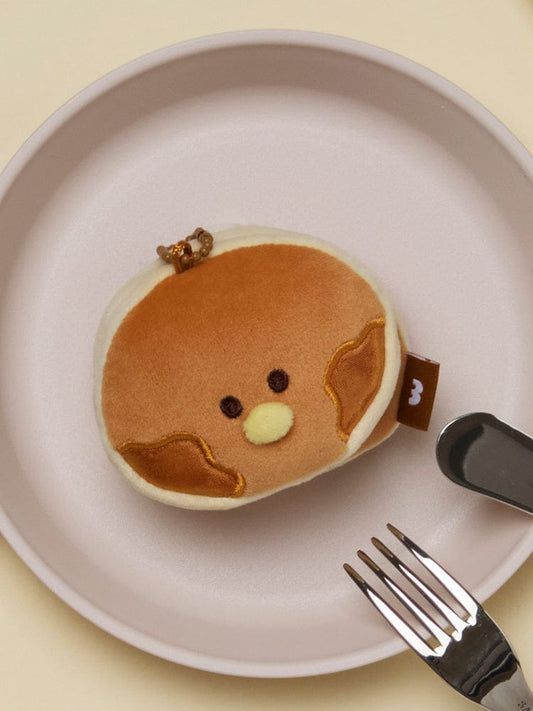 LINE FRIENDS KEYRING_ 팬케이크 샐리니 라인프렌즈 미니니 디저트카페 샐리니 팬케이크 인형 키링