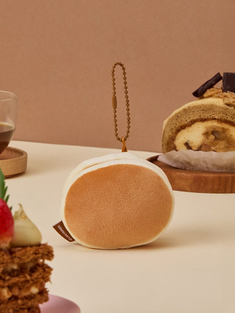 LINE FRIENDS KEYRING_ 팬케이크 샐리니 라인프렌즈 미니니 디저트카페 샐리니 팬케이크 인형 키링