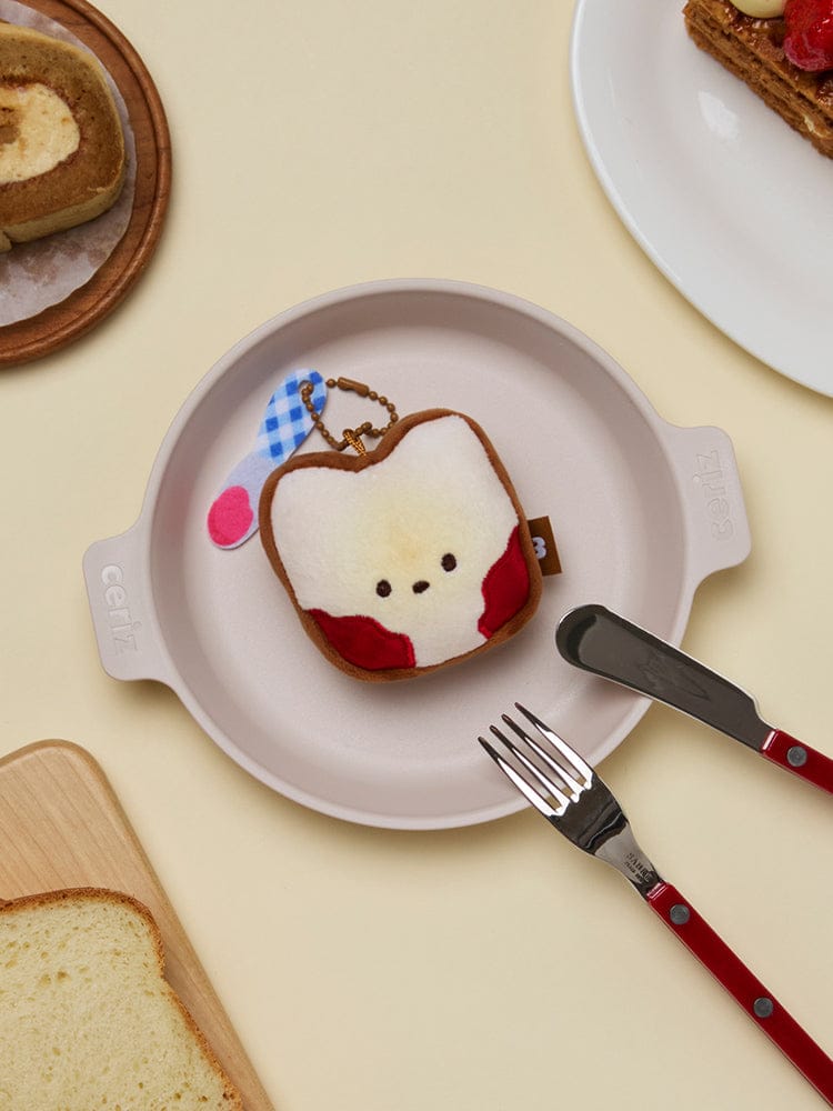 LINE FRIENDS KEYRING_ 잼 토스트 브니니 라인프렌즈 미니니 디저트카페 브니니 잼 토스트 인형 키링