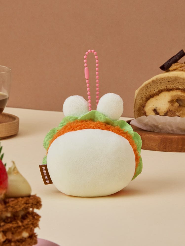 LINE FRIENDS KEYRING_ 샌드위치 코니니 라인프렌즈 미니니 디저트카페 코니니 샌드위치 인형 키링