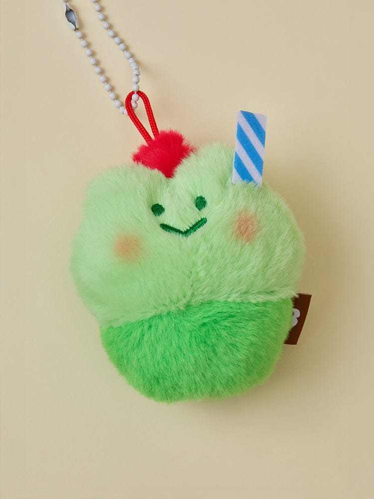 LINE FRIENDS KEYRING_ 메론소다 레니니 라인프렌즈 미니니 디저트카페 레니니 메론소다 인형 키링