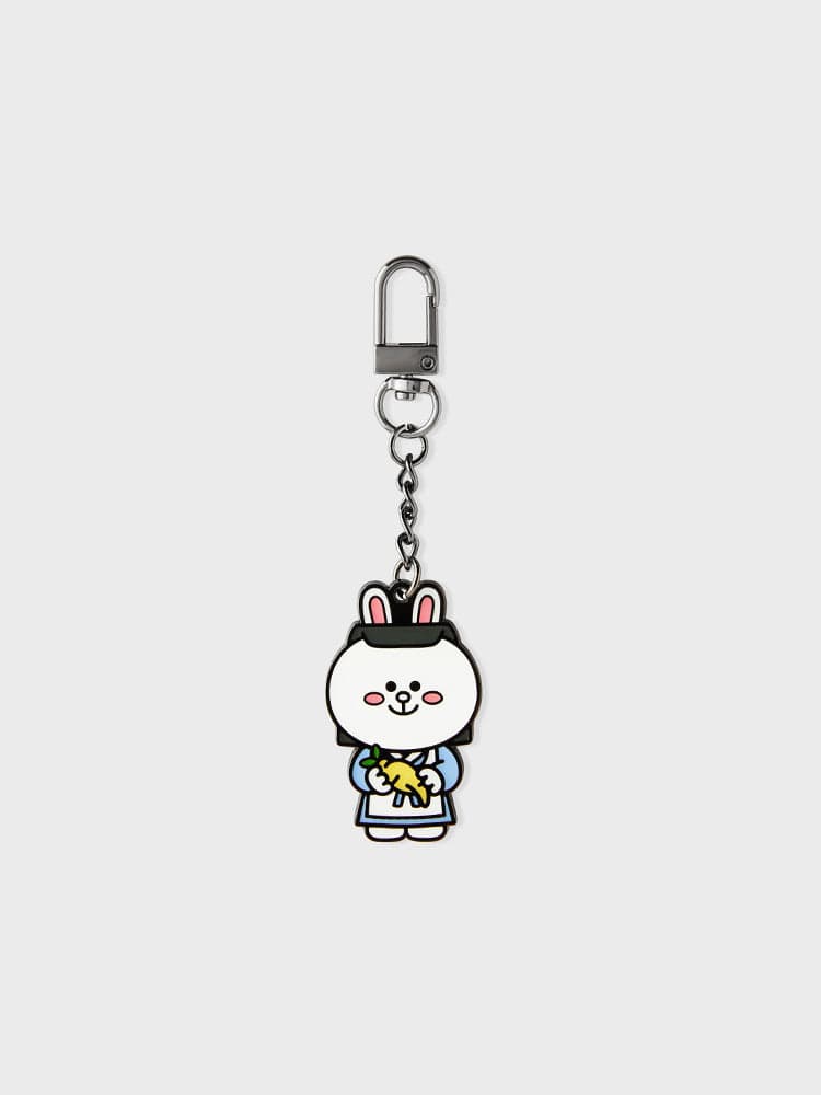 라인프렌즈 코니 투어리스트 메탈 키링