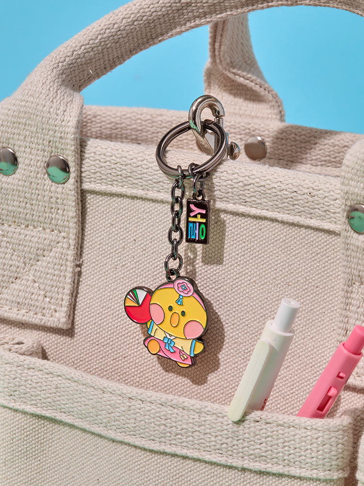 LINE FRIENDS KEYRING_ 라인프렌즈 미니니 서울 에디션 메탈 키링