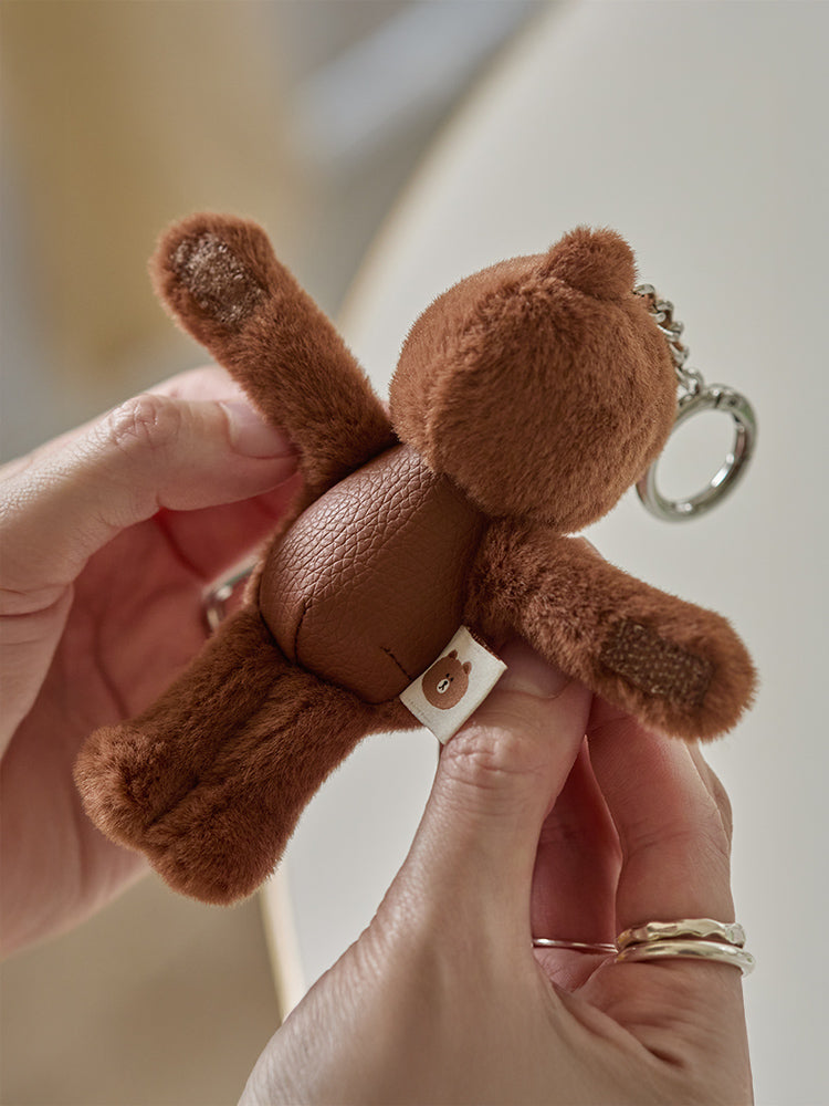 LINE FRIENDS KEYRING_ 브라운 키링 라인프렌즈 허그브라운 시즌4 허그 키링