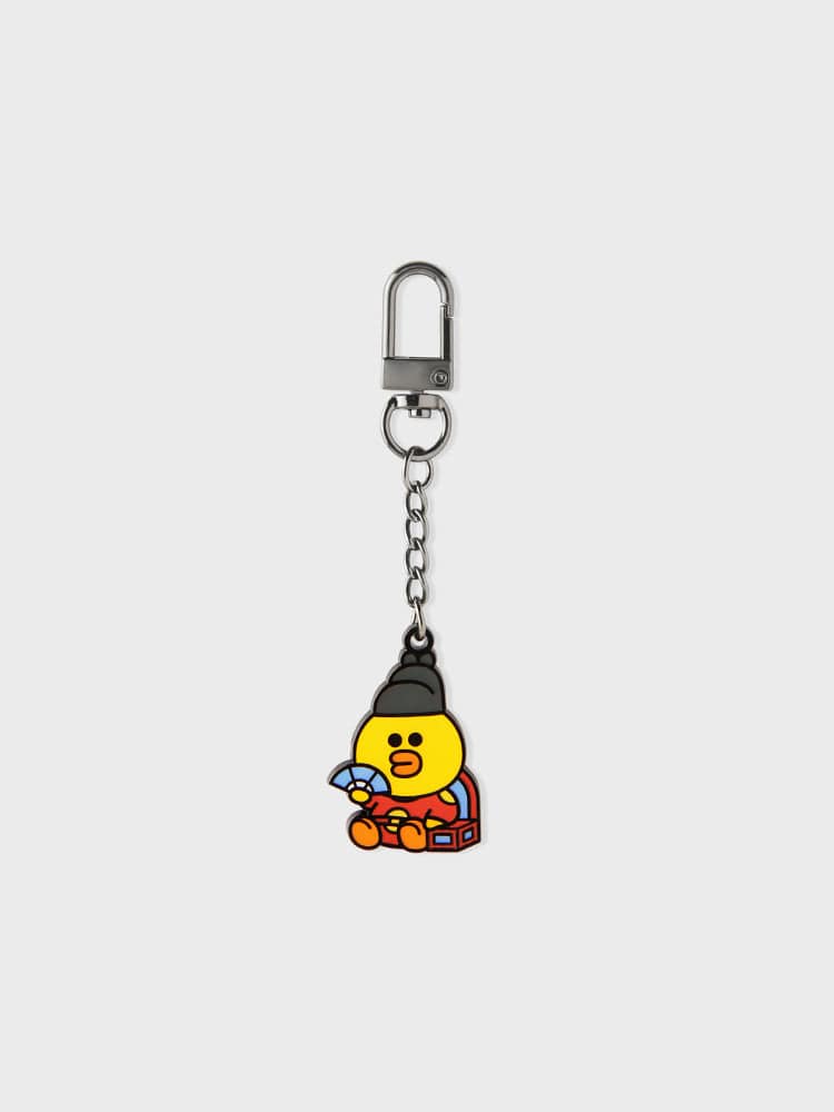 LINE FRIENDS KEYRING 단품 라인프렌즈 샐리 투어리스트 메탈 키링