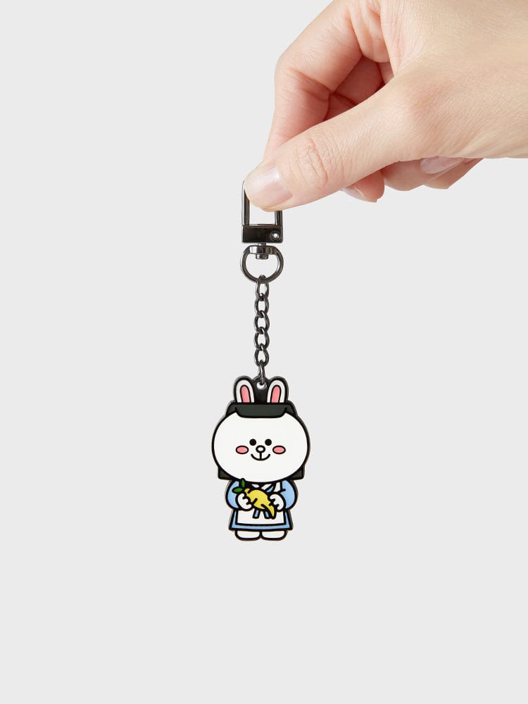 LINE FRIENDS KEYRING 단품 라인프렌즈 코니 투어리스트 메탈 키링