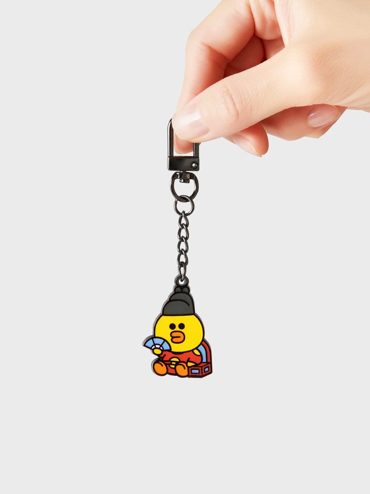 LINE FRIENDS KEYRING 단품 라인프렌즈 샐리 투어리스트 메탈 키링