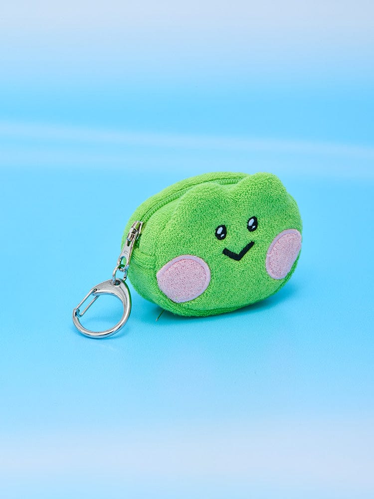 LINE FRIENDS KEYRING 단품 라인프렌즈 미니니 윈터월드 레니니 얼굴 파우치 키링