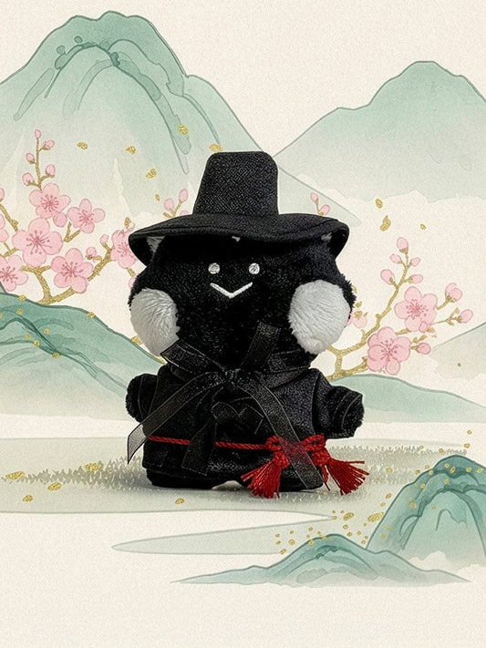 LINE FRIENDS KEYRING_ 저승사자 레니니 키링 라인프렌즈 미니니 레니니 K-수베니어 저승사자 인형 키링