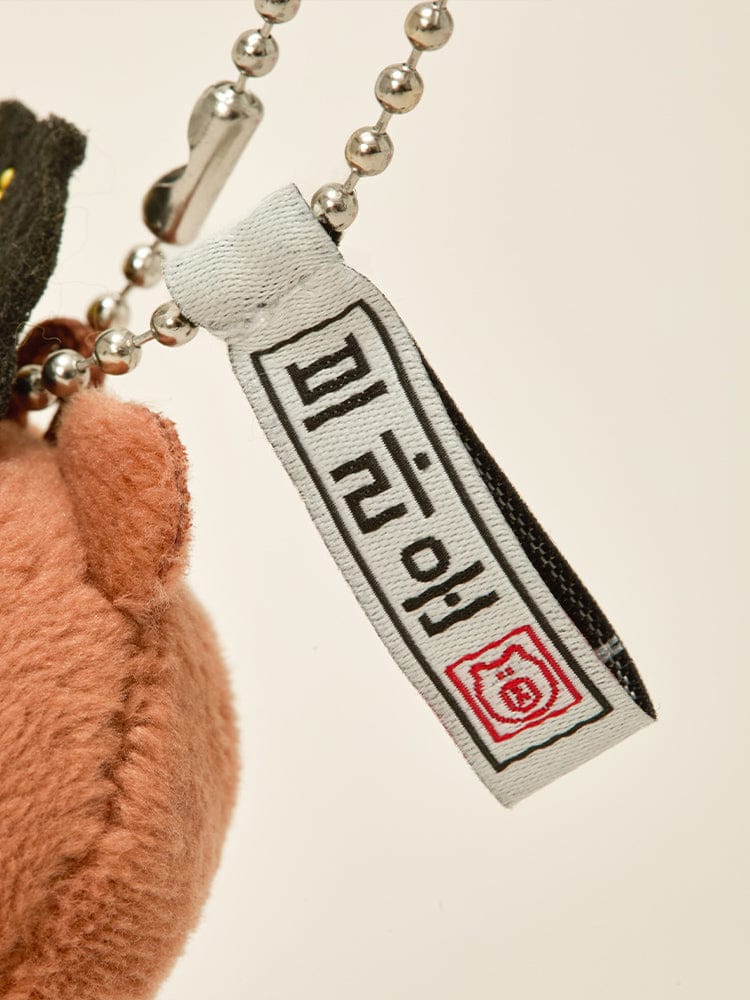LINE FRIENDS KEYRING_ 임금 브라운 라인프렌즈 브라운 K-수베니어 임금 인형 키링