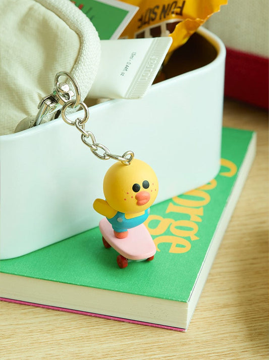 LINE FRIENDS KEYRING 단품 라인프렌즈 샐리 ORDINARY DAYS 샐리 피규어 키링