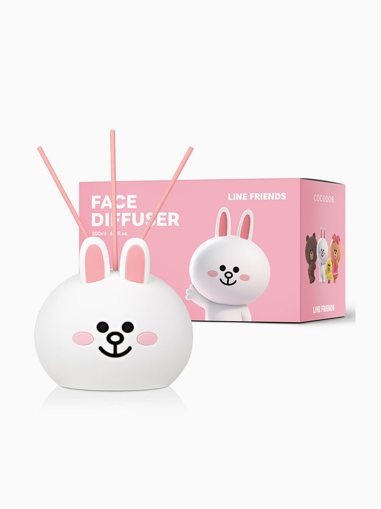 LINE FRIENDS LIVING_ 단품 라인프렌즈 코니 페이스 디퓨저 (양재동꽃시장)
