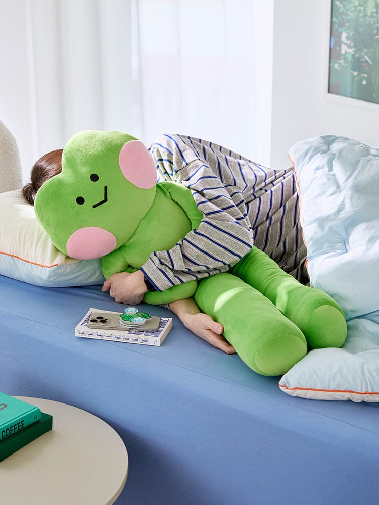 LINE FRIENDS LIVING_ 롱다리 레니니 [패밀리세일] 라인프렌즈 레니니 스테이 윗 미니니 롱다리 바디필로우
