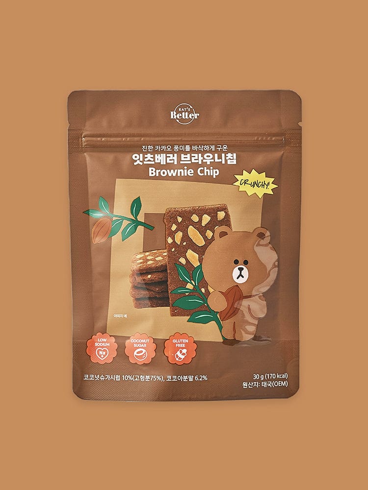 LINE FRIENDS LIVING_ 브라우니 칩 라인프렌즈 브라우니 칩