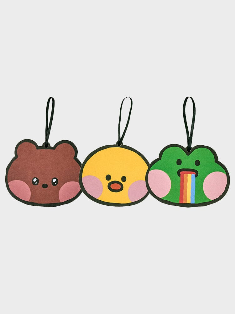 LINE FRIENDS LIVING_ 양재동 꽃시장 라인프렌즈 미니니 프래그런스 태그 (3개입)