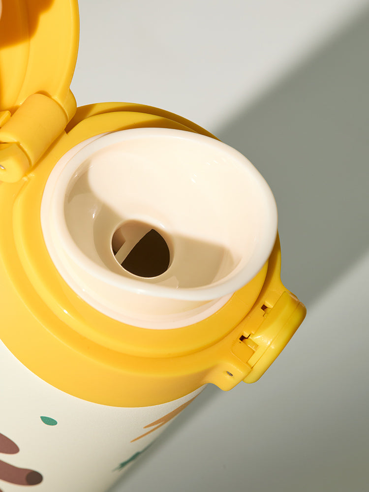 LINE FRIENDS LIVING_ 브라운 라인프렌즈 브라운 피크닉 원터치 텀블러 (420ml)