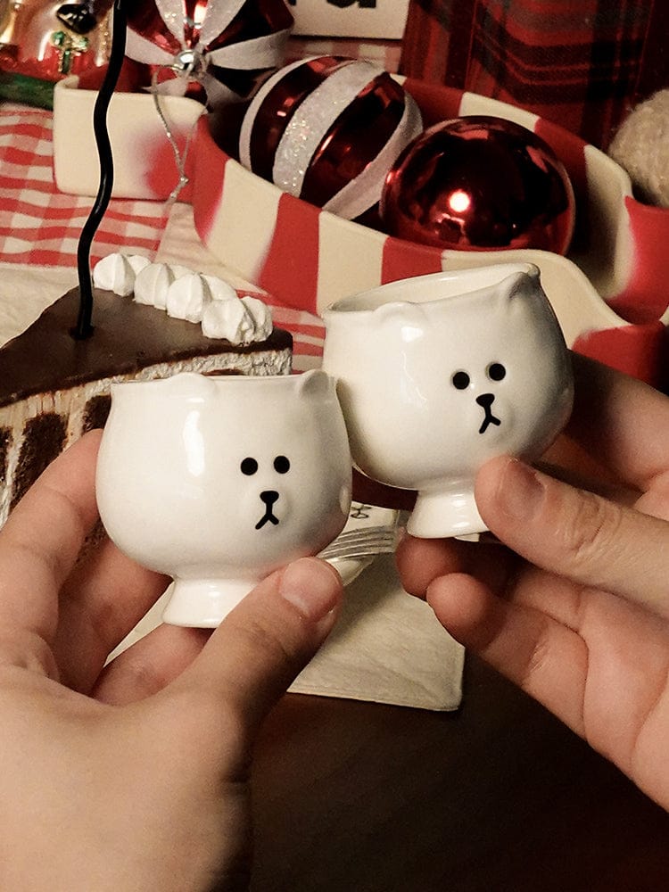 LINE FRIENDS LIVING_ 소주잔 세트 LOFA Seoul X BROWN 소주잔 세트