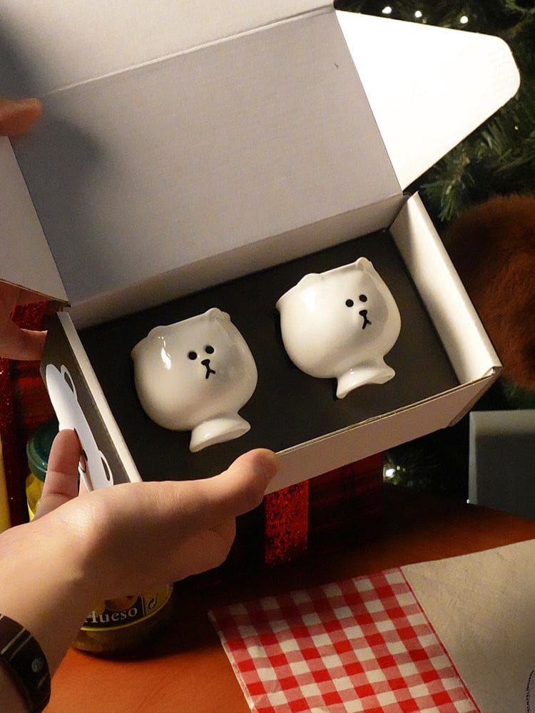 LINE FRIENDS LIVING_ 소주잔 세트 LOFA Seoul X BROWN 소주잔 세트