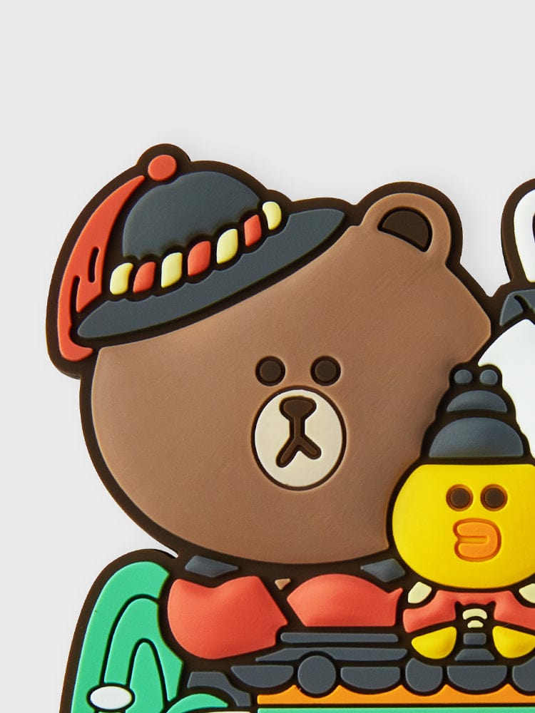 LINE FRIENDS MAGNET 단품 라인프렌즈 투어리스트 마그넷