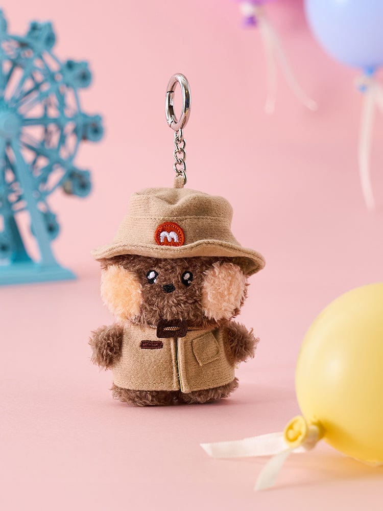 LINE FRIENDS SQUARE KEYRING 단품 라인프렌즈 브니니 미니니 테마파크 미니 미니니 코스튬 키링