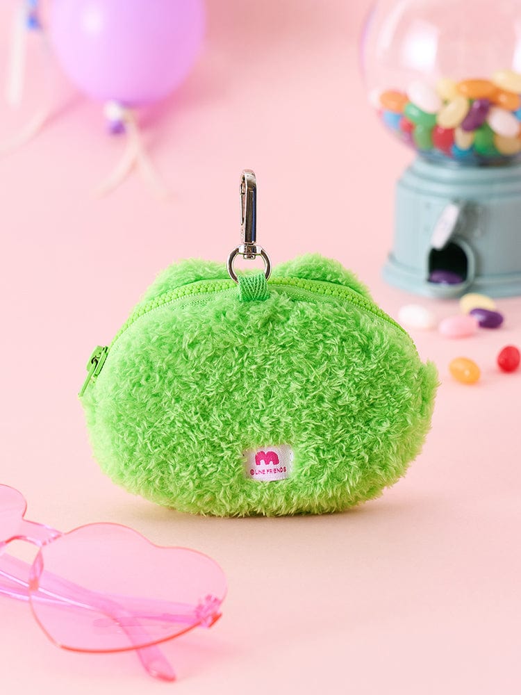 LINE FRIENDS SQUARE KEYRING 단품 라인프렌즈 레니니 미니니 테마파크 파우치 키링