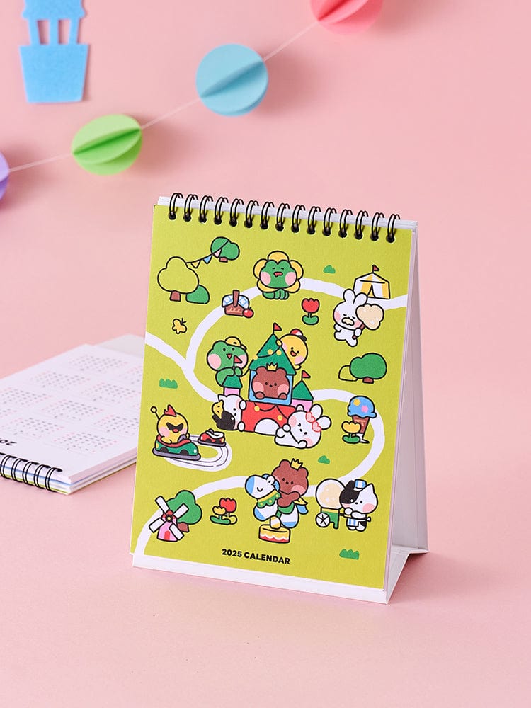 LINE FRIENDS SQUARE PLANNER/NOTE 단품 라인프렌즈 미니니 테마파크 2025년 캘린더