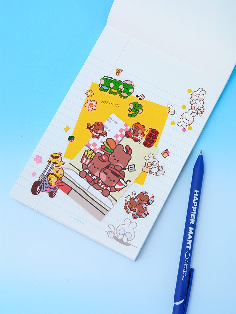 LINE FRIENDS STICKER/CARD 라인프렌즈 미니니 윈터월드 스티커