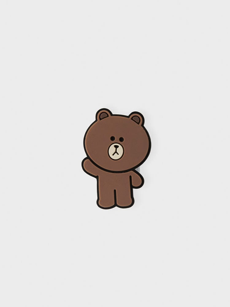 LINE FRIENDS STICON_ 브라운 SET 라인프렌즈 브라운 꼴레 베이직 다트 스티콘 SET