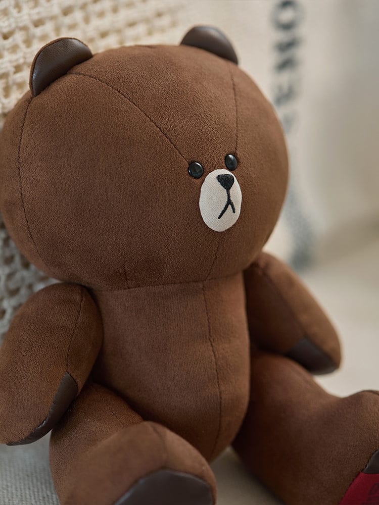 LINE FRIENDS TOY_ 브라운 라인프렌즈 브라운 오시토이 인형
