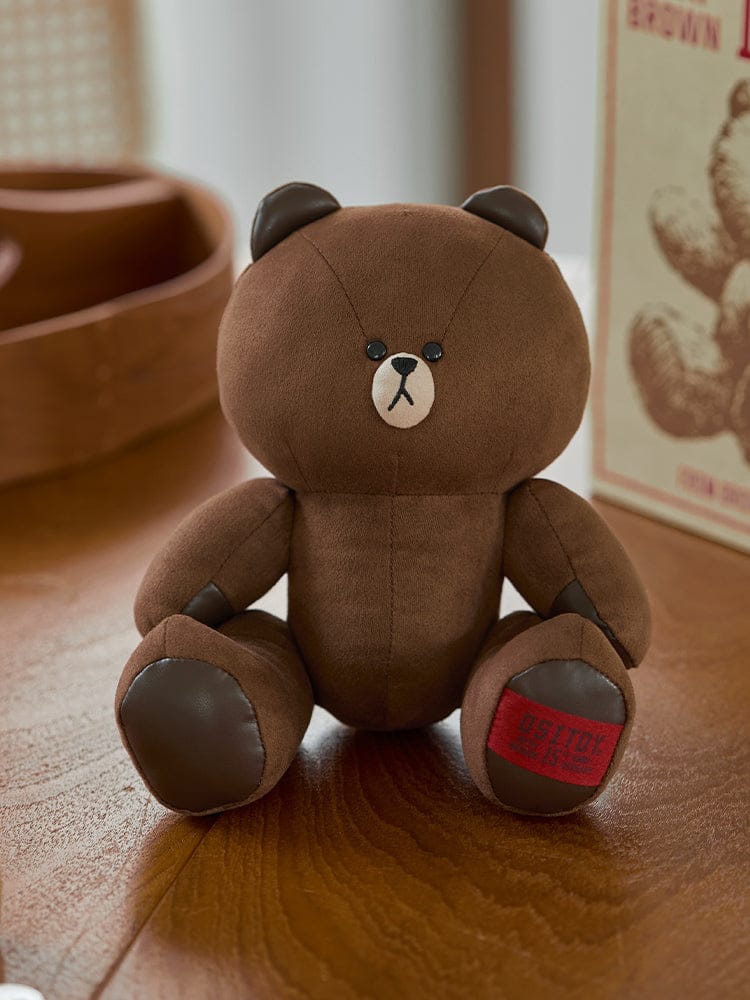 LINE FRIENDS TOY_ 브라운 라인프렌즈 브라운 오시토이 인형