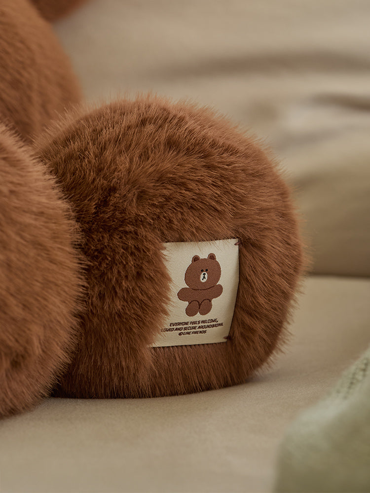 LINE FRIENDS TOY_ 브라운 인형 라인프렌즈 허그브라운 시즌4 중대형 인형