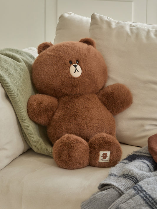 LINE FRIENDS TOY_ 브라운 인형 라인프렌즈 허그브라운 시즌4 중대형 인형