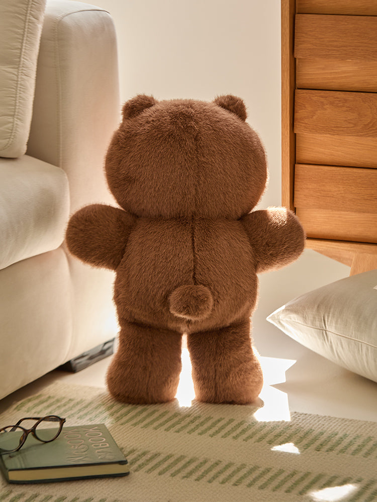 LINE FRIENDS TOY_ 브라운 인형 라인프렌즈 허그브라운 시즌4 중대형 인형