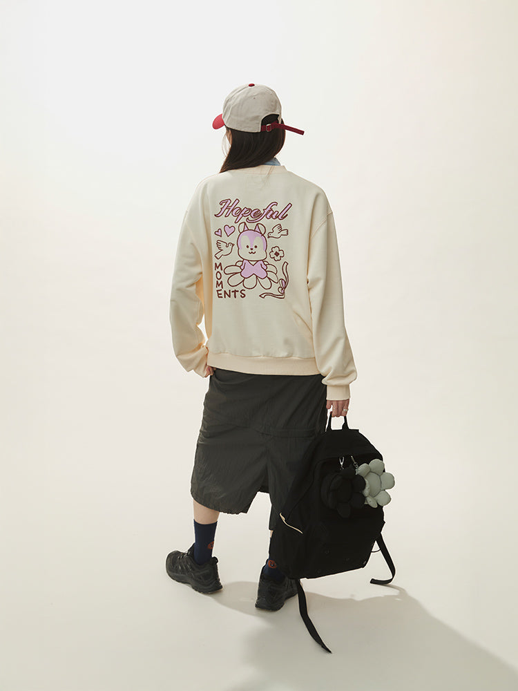 BT21 MANG BASIC 스웻셔츠 2025 F/W