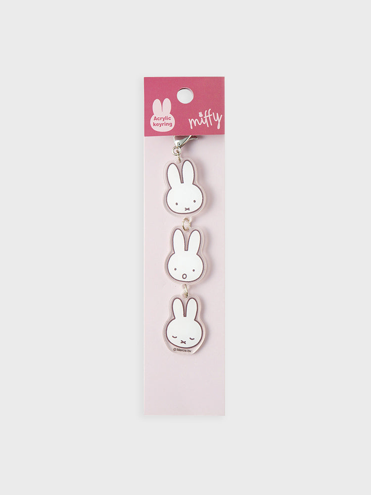 miffy KEYRING_ 미피 미피 줄줄이 아크릴키링