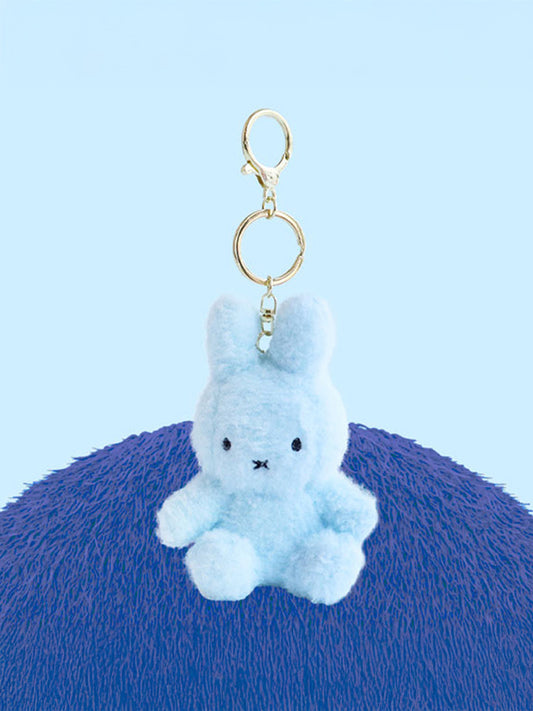 miffy KEYRING_ 블루 미피 시팅 크리미 인형 (블루)