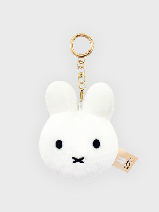 miffy KEYRING_ 미피 미피 얼굴 키링 (화이트)