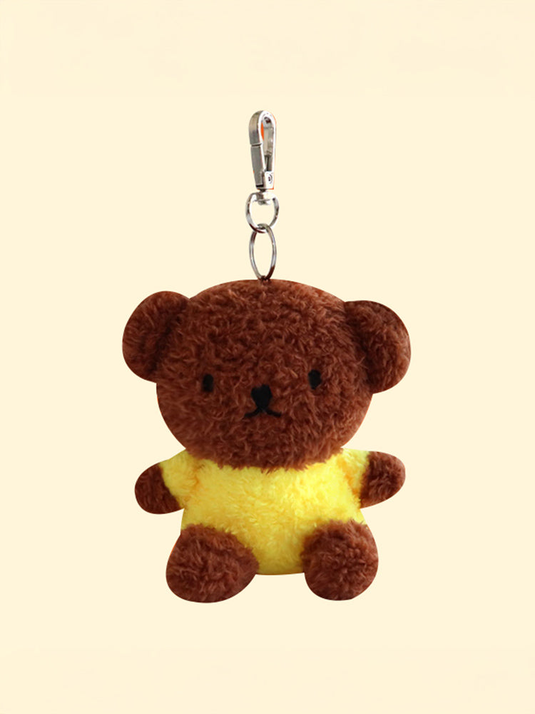 miffy KEYRING_ 옐로우 미피 보리스 시팅 가방고리 인형