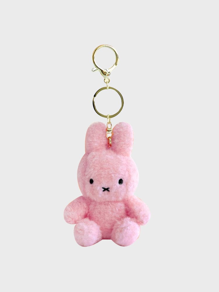 miffy KEYRING_ 핑크 [패밀리세일] 미피 시팅 크리미 인형 (핑크)