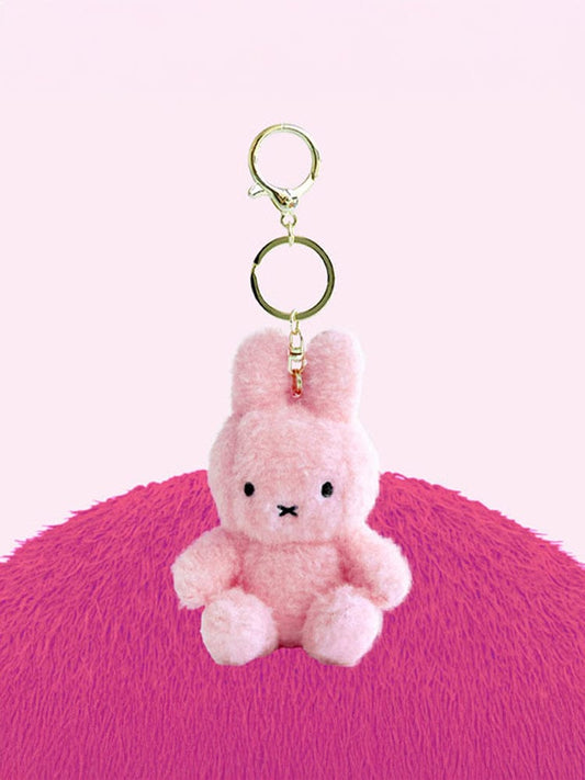 miffy KEYRING_ 핑크 [패밀리세일] 미피 시팅 크리미 인형 (핑크)