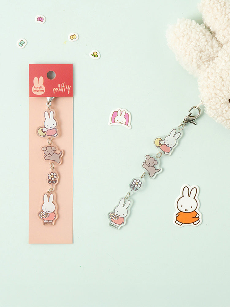miffy KEYRING_ 미피 줄줄이 아크릴키링