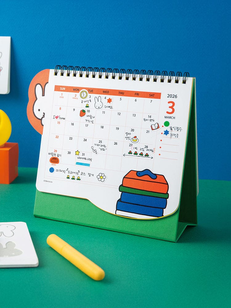 miffy OFFICE_ 2026 캘린더 미피 2026 캘린더