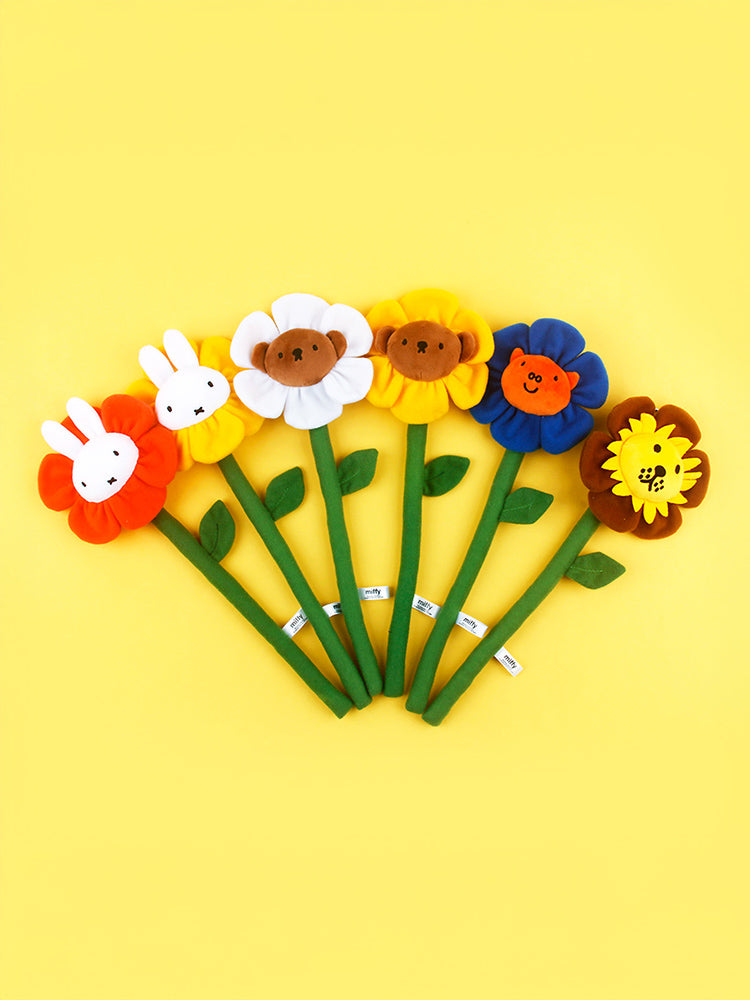 miffy TOY_ 미피 꽃 봉제 인형
