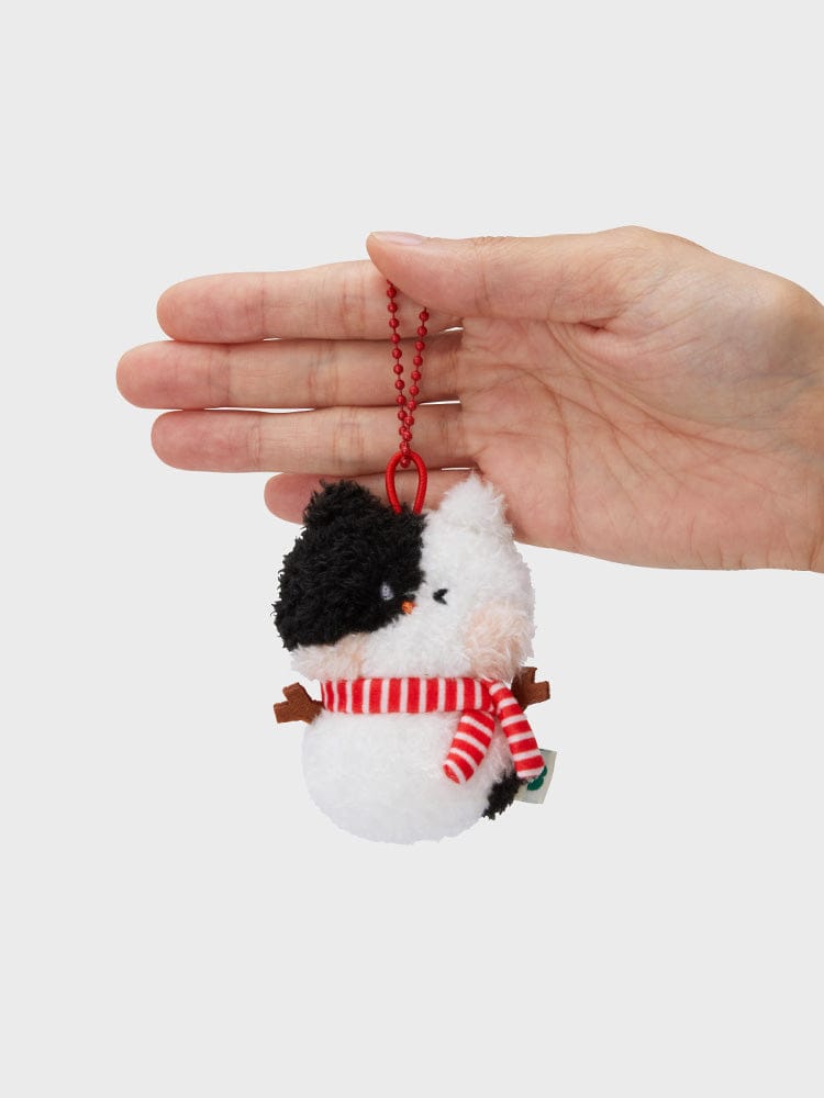 [Family Sale] LINE FRIENDS jenini mini minini HOLIDAY PLUSH KEYRING