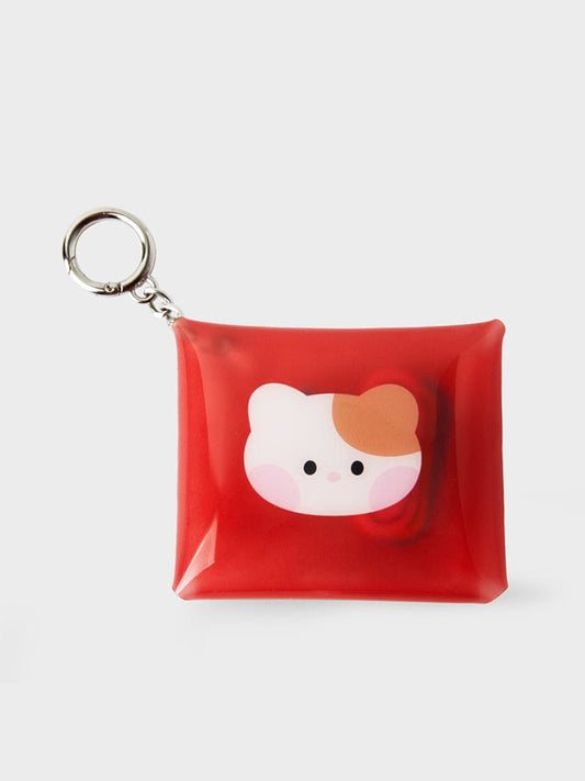 minini KEYRING 단품 [패밀리세일] 미니니 스쿨 햄니 파우치 스티커 세트