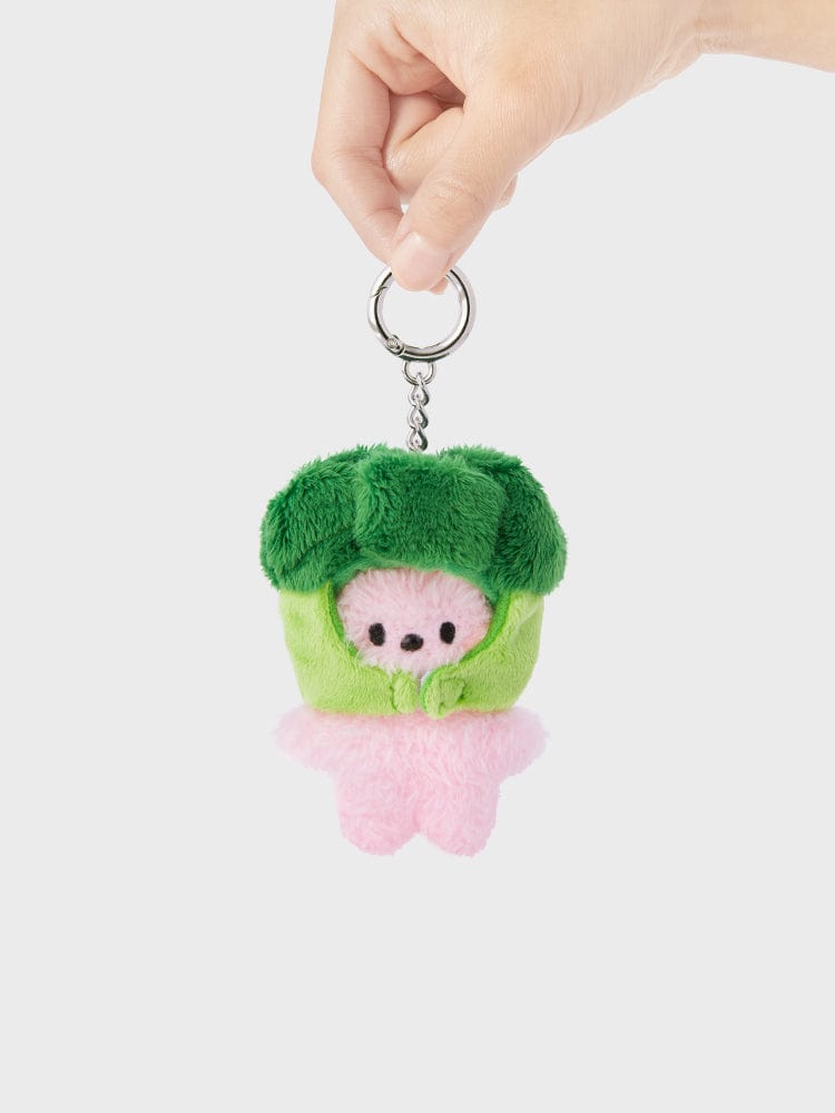 minini KEYRING 단품 BT21 COOKY 미니 미니니 VEGGIE 인형 키링