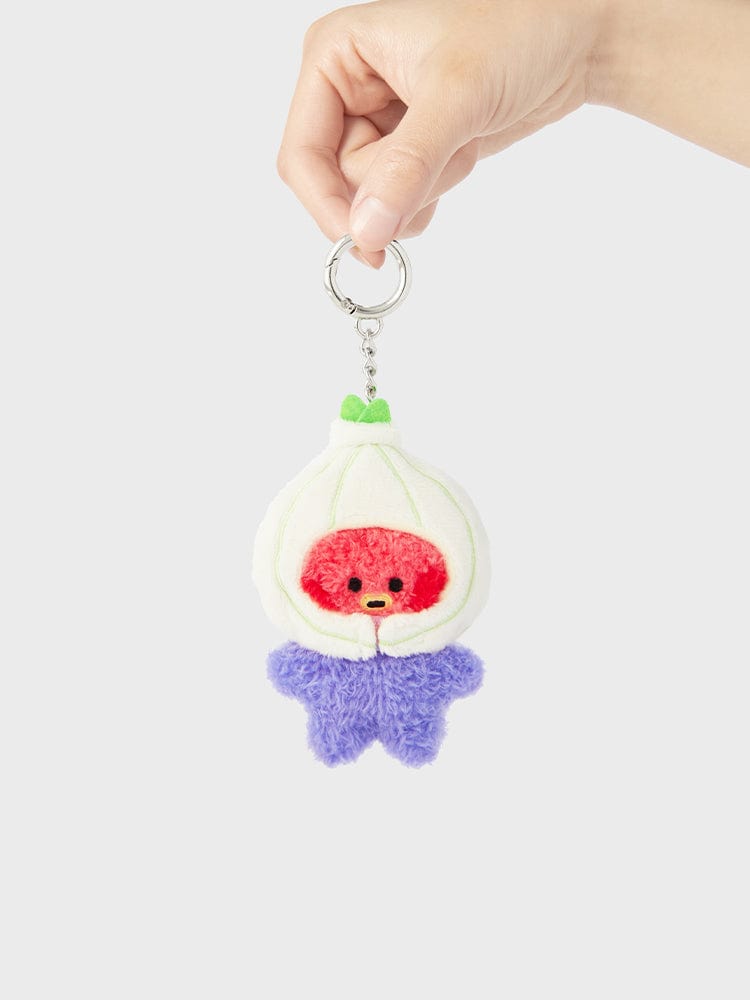 minini KEYRING 단품 BT21 TATA 미니 미니니 VEGGIE 인형 키링