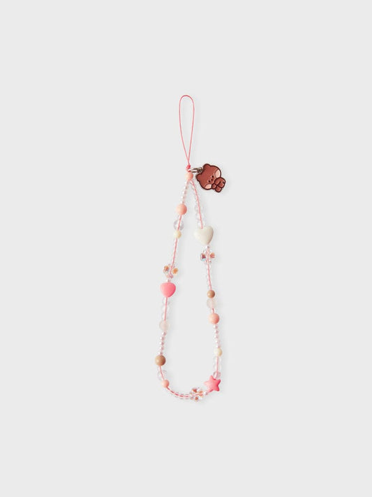 minini KEYRING bnini [패밀리세일] 라인프렌즈 미니니 브니니 비즈 스트랩 키링