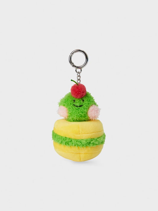 minini KEYRING lenini [패밀리세일] 라인프렌즈 미니 미니니 레니니 베이커리 체리마카롱 인형 키링